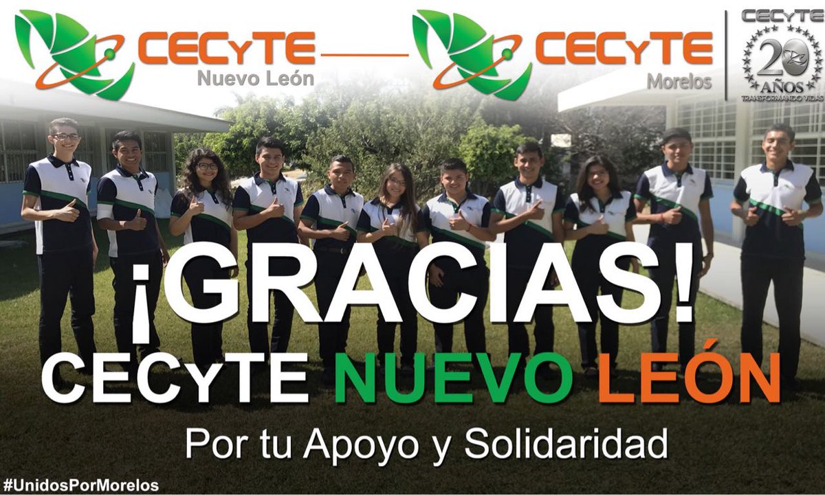 cecytemorelos's tweet photo. Su #Solidaridad y #Generosidad nos fortalece, gracias de corazón al Dir. Dr. Jorge Castillo Villarreal y al personal de @cecytenl #FamiliaCECyTE #UnidosPorMorelos https://t.co/6KuA3TgydD