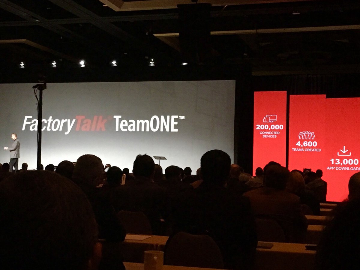 ROKTeamONE's tweet photo. In our first year we’ve had great growth, #customer input and #industrial market pickup. 10 #app updates, 4,500+ teams created, 13,000+ downloads &amp; 200,000+ device connections! 

#iiot #AutoFair17 #automationperspectives #industry #DigitalTransformation https://t.co/7tHGg5zTcc