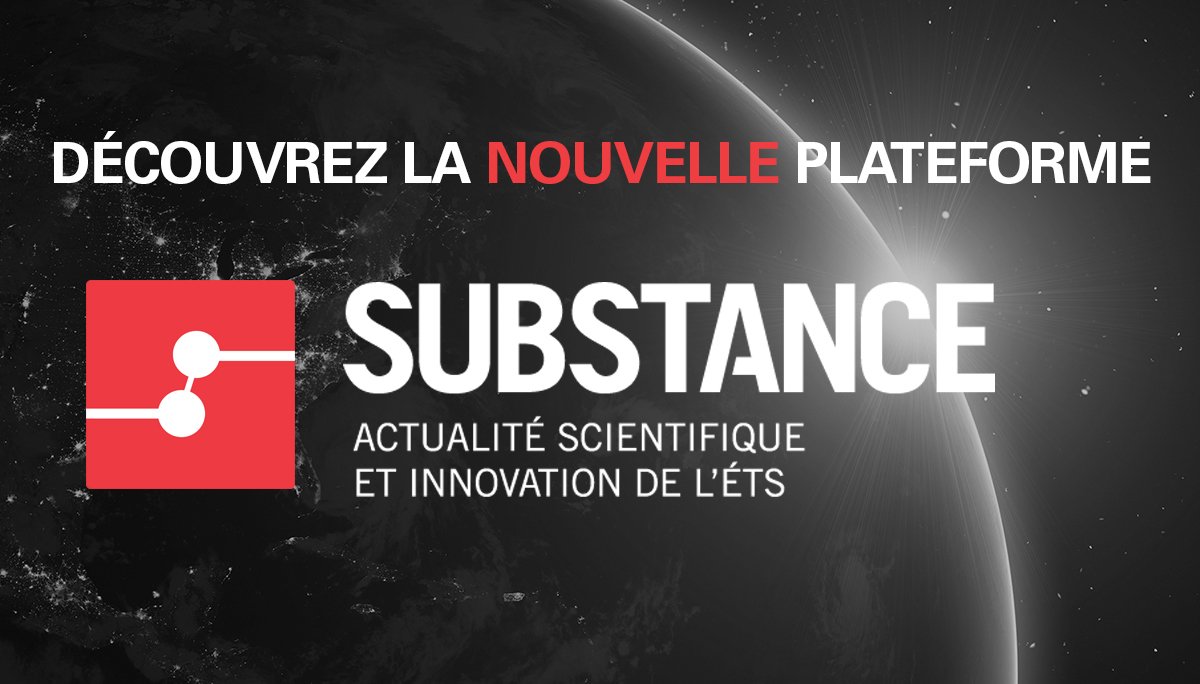 SubstanceETS's tweet photo. L’équipe de Substance aimerait vous inviter à découvrir le nouveau visage de la plateforme Substance: une nouvelle approche éditoriale, un graphisme épuré facilitant la lecture et plusieurs fonctionnalités ajoutées dont un menu de navigation amélioré. https://t.co/aYQ1fGfx1M https://t.co/VrZgBKgA2H
