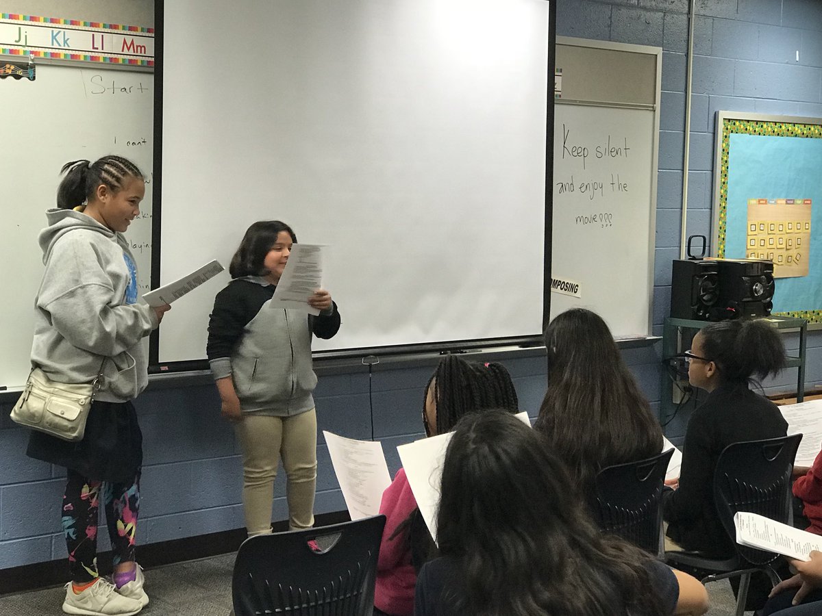 DrSherriBarrow's tweet photo. Our peer mediators practicing their skills to work with our Lew Wallace Scholars. @PeaceLearning and Maria are awesome additions to our school! #PeaceLearningCenter #Partnerships #myIPS๐ https://t.co/9rz1g1Xrf1