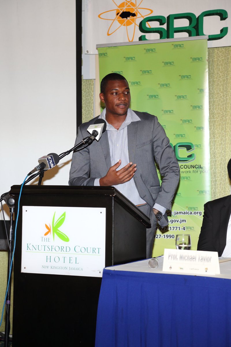 CaribbeanCIC's tweet image. Highlights from the CARISCIENCE 2017 Regional Conference 
with CCIC Project Manager Carlinton Burrell and  SRC M&amp;amp;C Manager Carolyn Rose-Miller presenting on Strengthening the Regional Entrepreneurial Base in the Caribbean &amp;amp; Product Development and Market Trends.
