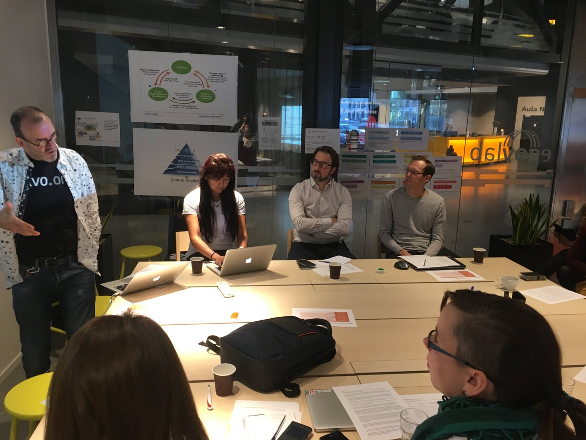eGovLab's tweet photo. From a story line to a technical platform @eGovLab Swedish #democase @GroundTruth20 project #VattenFokus #citizenscience #co-design https://t.co/RXPPdUnN72