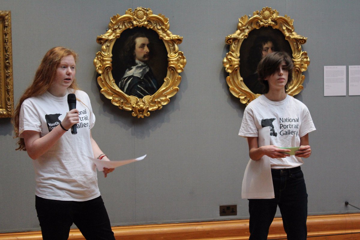 NPGYouth's tweet photo. Want to hear a #youngpeoples point of view on portraiture? Come to hear Youth Forum give #free #youthinsights talks about our 'Julian Opie after Van Dyck' display  this Sat 11am &amp; 11.30 in Rm 7. Then try out our new Young People's Guide to Self-Portraiture.  #seevandyck #ypgself https://t.co/avU23KQoXX