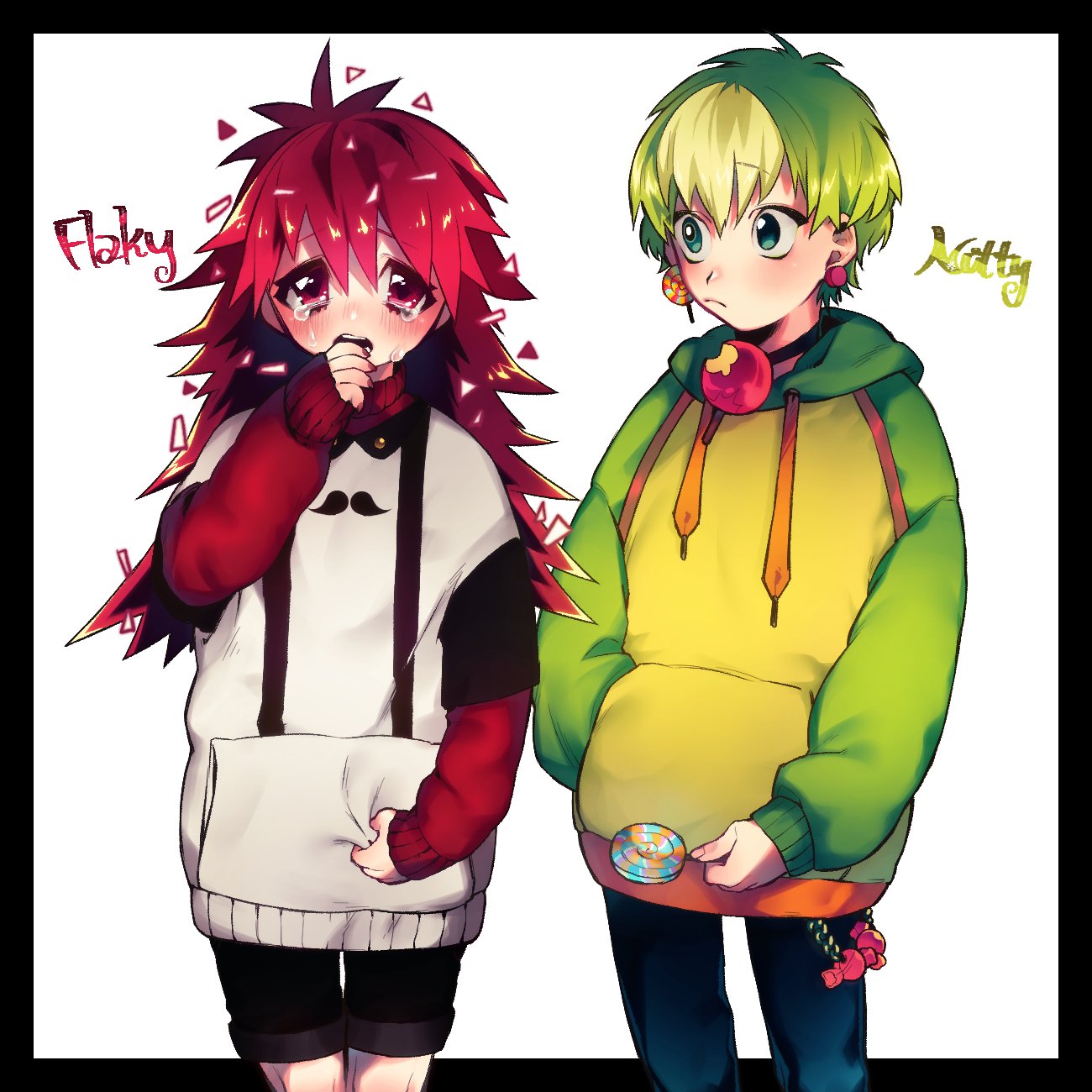 تويتر Nao على تويتر Htf擬人化 フレイキーとナッティ 百億年ぶりにハピツリ描いた T Co R1vtzuflqh