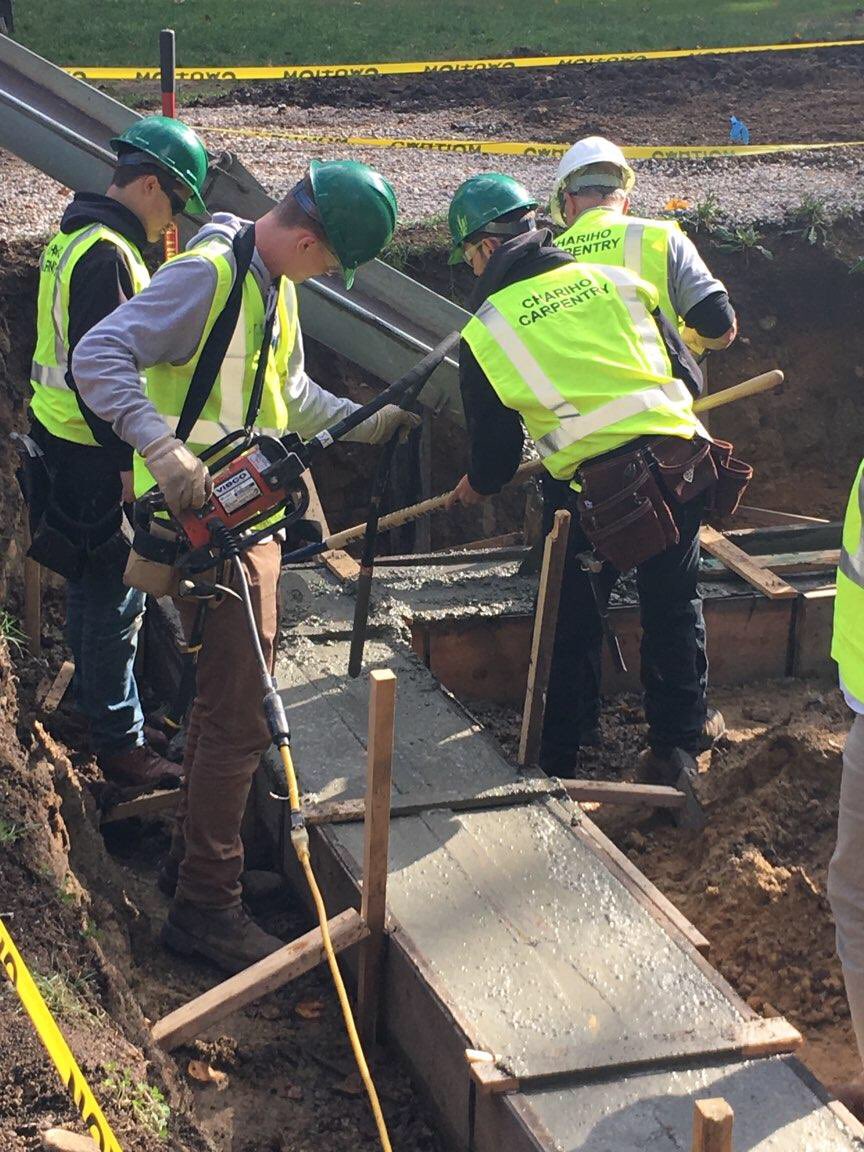 CHARIHOtech's tweet photo. Busy week for the Construction students.  Always great to see them in action!  Our education can exist outside of the 4 walls at #CHARIHOtech. #CharihoLearns https://t.co/ALU9snKnDz