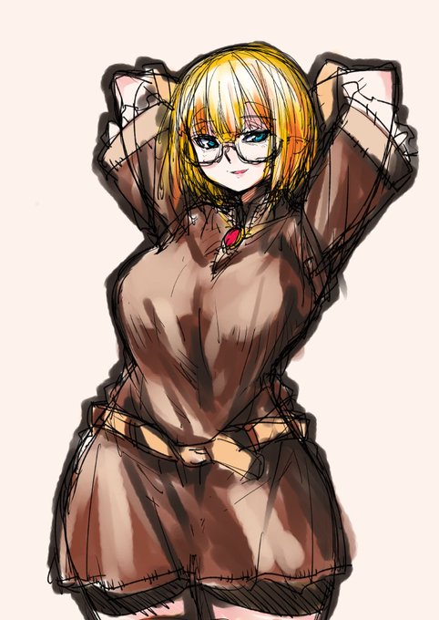 冬コミのキャラの案を今頃・・・
ん～もう少し幼くだな 