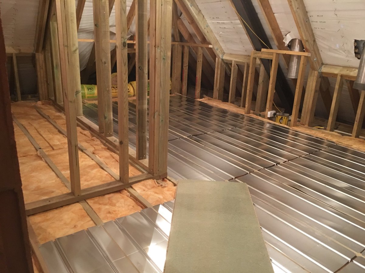 Dormans Park loft conversion well under way !