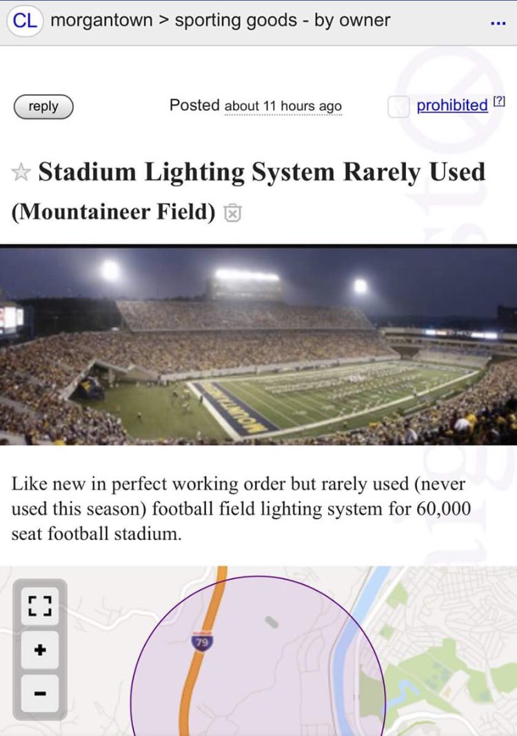 #nightgamesarebullshit #wvu #wvufootball