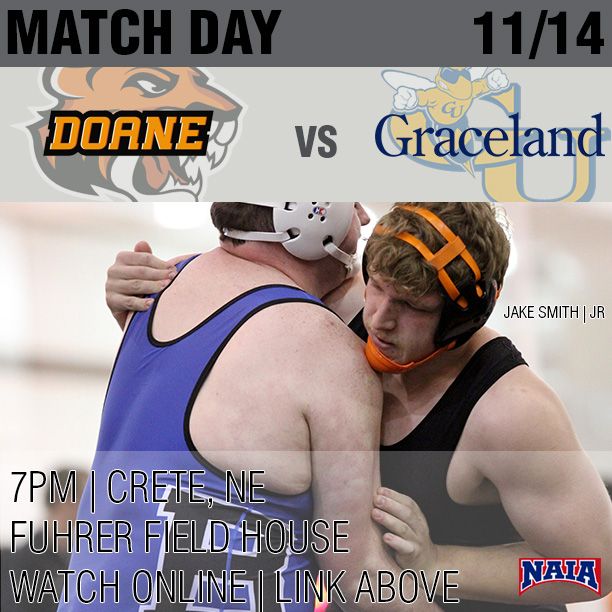 DoaneWrestling's tweet photo. First home dual of the season. Come support your Tigers!
#GoDoane #TigersCompete
Watch here: https://t.co/Cy64uHnaBd https://t.co/HhziYRq8Ae