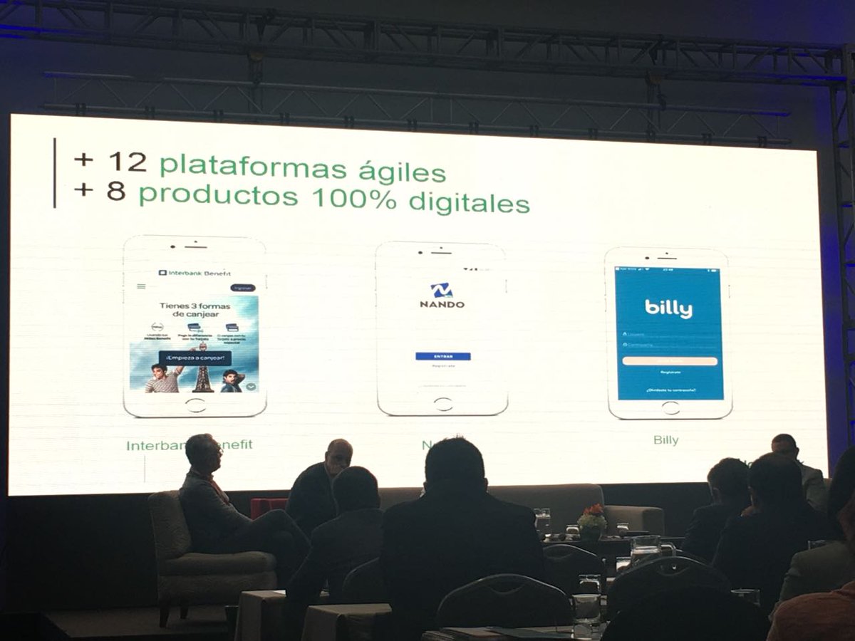 "Los laboratorios de innovación permiten desarrollar  plataformas ágiles y productos 100% digitales pensados en mejorar la experiencia del cliente" @cjtori #InnovaciónFinanciera  #InterbankInnova