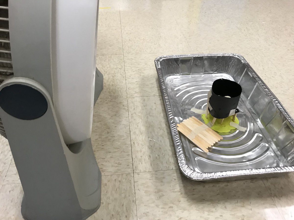 All of the designs withstood the simulated hurricane winds &amp; storm surge! Way to go #futureEngineers