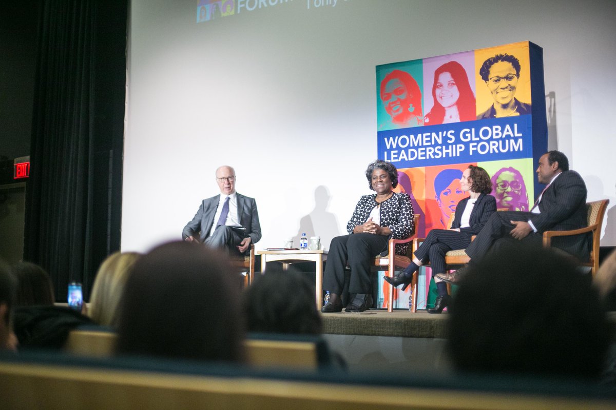 Strong voices to hear from this morning: Greg Fairchild (<a href="/DardenMBA/">Darden School at UVA</a>), Amb. Linda Thomas-Greenfield, Risa Goluboff (<a href="/UVALaw/">UVA Law School</a>), and <a href="/David_Gergen/">David Gergen</a> (<a href="/CNN/">CNN</a>). #WomenLead #GLF2017