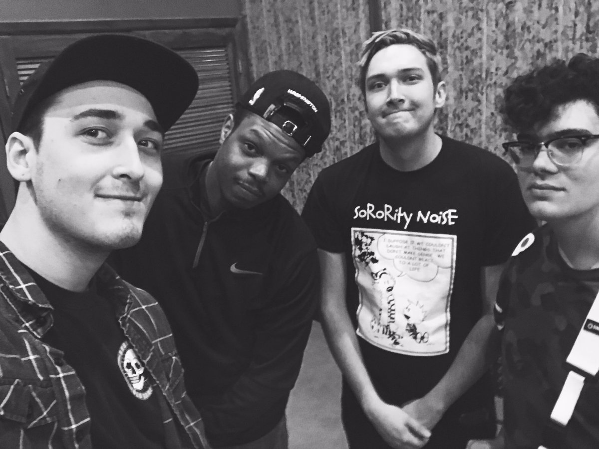 PaperTrailsMD's tweet photo. In the studio tracking new tunes. Keep an eye on our Instagram story for updates throughout the day. 🤘@PaperTrailsMD https://t.co/8GEcd1T24t