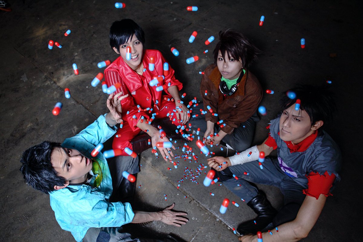 kanabun1203's tweet photo. AKIRA 
金田 →実
鉄雄→インベーダー
山形→tonpi
甲斐→カナブン https://t.co/COaTkM3IWe