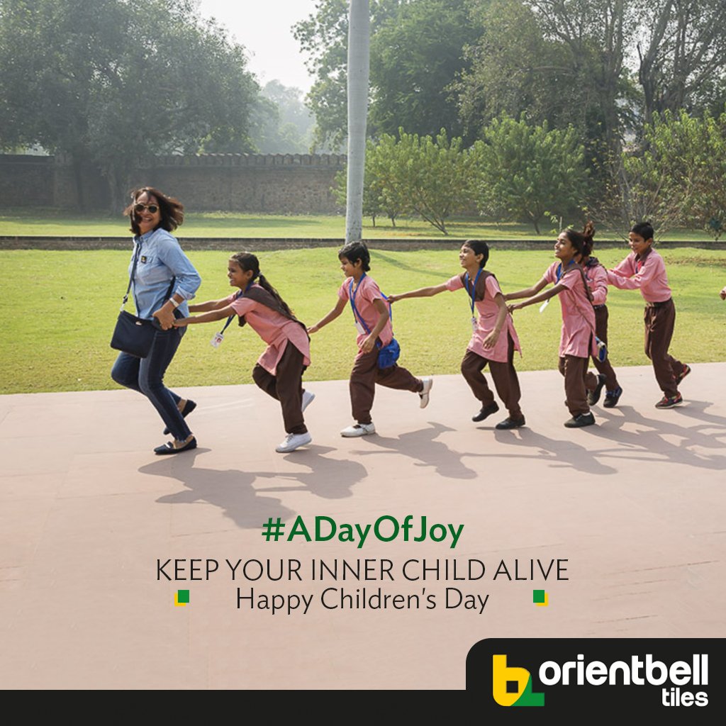 OrientbellTiles's tweet photo. Sometimes small moments like these make us realize how special childhood was. Orient Bell Tiles, through another great initiative brought a #ADayOfJoy in the lives of these kids. Watch this video to relive your childhood days - https://t.co/DT4mJrfWm9 https://t.co/CV0ZUmqhFX