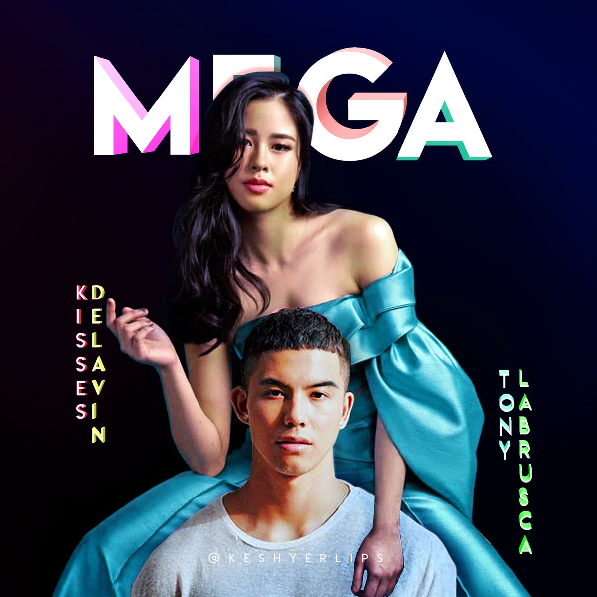KTWorldwideOFC's tweet photo. KissTon Worldwide's own luminous version of @delavinkisses &amp; @tonythesharky #MakingMEGA2018. 💘 

We dedicate all of these to you who believes in them. ✨

Don't forget to mark your calendars and be concert-ready on Dec 10, 2017! 💋🎉
#MORxOneMusicPHChristmasFanFest https://t.co/RBV9drnWYE