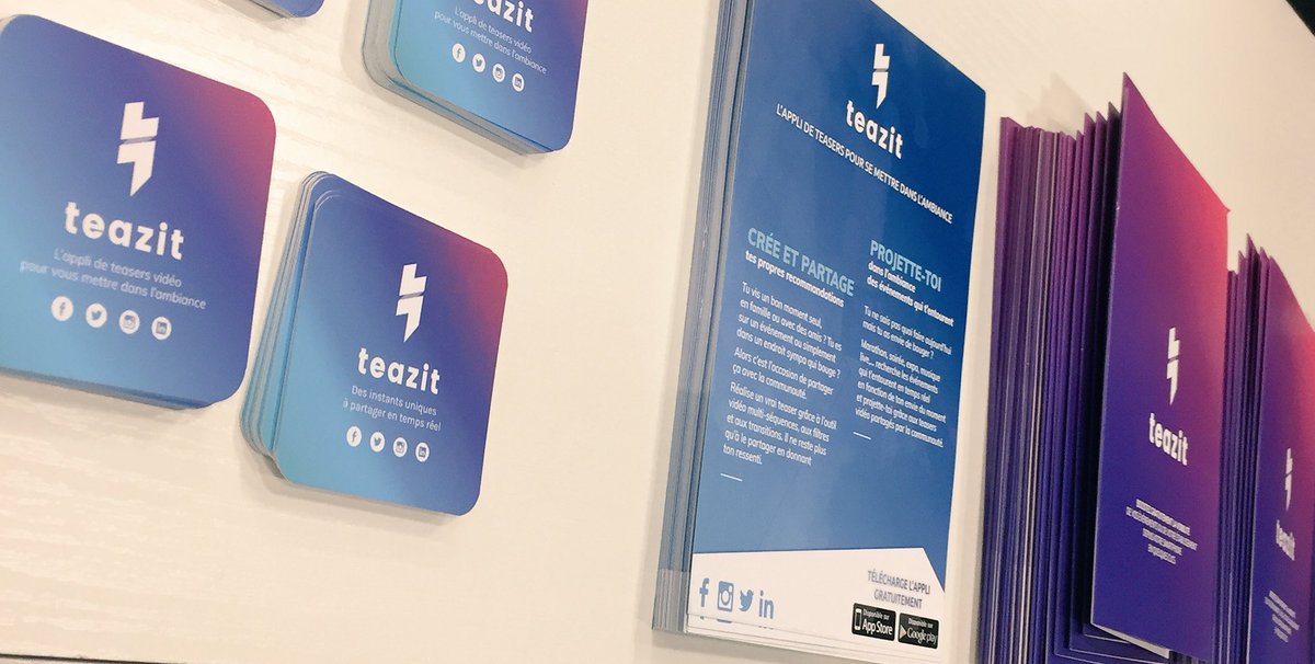 teazit_prod's tweet photo. L’équipe #teazit vous attend à #HeaventParis stand M38 📱
Une #appli pour communiquer sur votre établissement ou #événement en quelques clics. https://t.co/0NztwrYICF