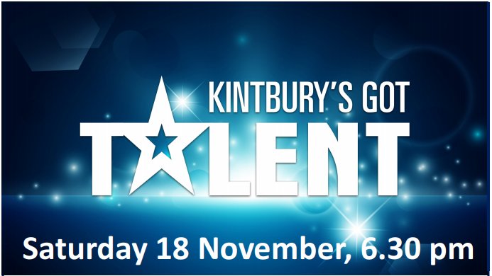 Kintbury's Got Talent this Saturday from 6.30pm at St Mary's Church, Kintbury #Kintbury #KintburysGotTalent #KintburyVillage