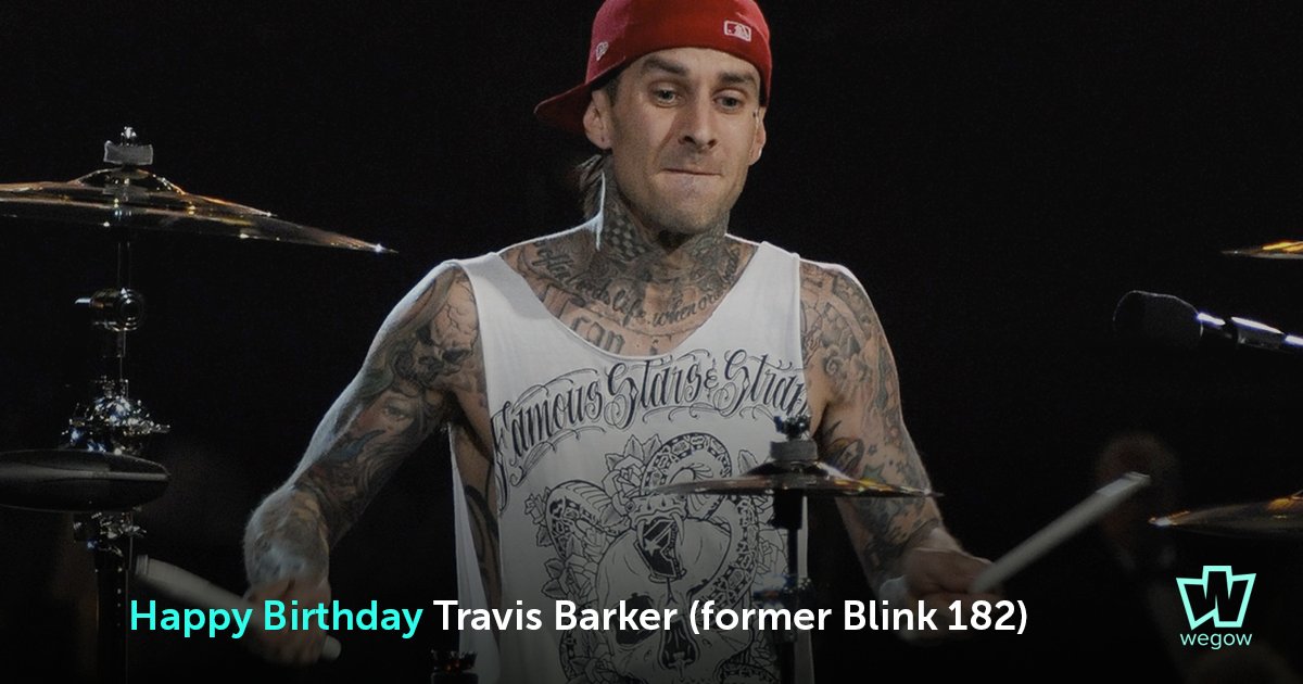 Happy Birthday Travis Barker! Check the artist info and know more about him here:  