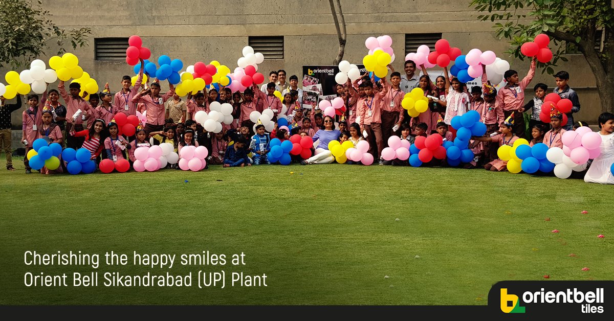 OrientbellTiles's tweet photo. Sometimes small moments like these make us realize how special childhood is. We at Orient Bell relived these moments today with these kids.
#HappyChildrensDay #ADayOfJoy https://t.co/xydLe5u8y9