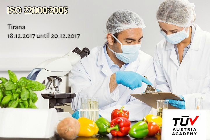 TuvAustriaAL's tweet photo. If you want to make the difference in the #food_industry, we invite you to participate in our newest seminar in December for Food Safety Management System, #Internal_Auditor according to the standard #ISO22000.
To book your participation contact us at tuvacademy@tuv.at. https://t.co/U8oIxll3cN