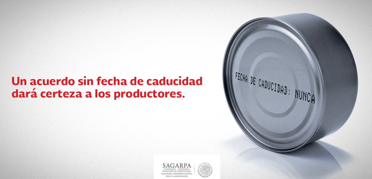 Agricultura_mex's tweet photo. En la negociación del TLCAN es fundamental un compromiso a largo plazo que de certidumbre. https://t.co/tkOnqz6Ywm