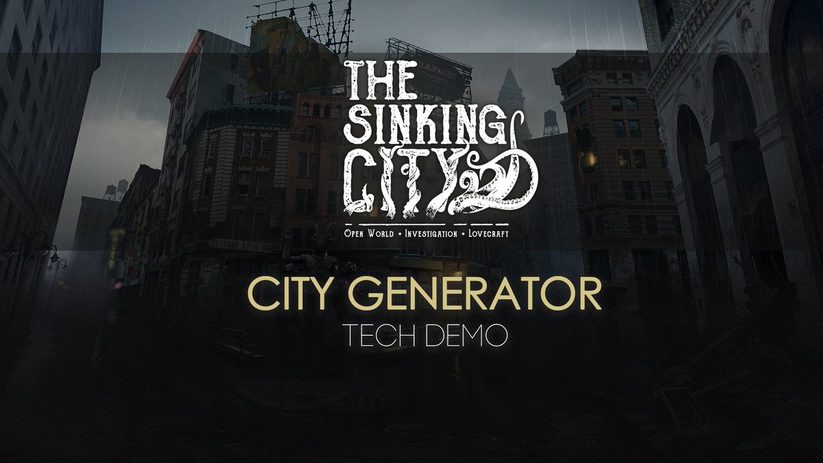 Frogwares's tweet photo. Take a look at our "City Generator" tech tool we created. With it, we can easily generate a rich, visually varied, open-world city
And the best part is, when The Sinking City arrives, we are planning on sharing this tool with you. #gamedev #UE4 #horror
https://t.co/uTfsKb6fq9 https://t.co/X2vrASLq5m