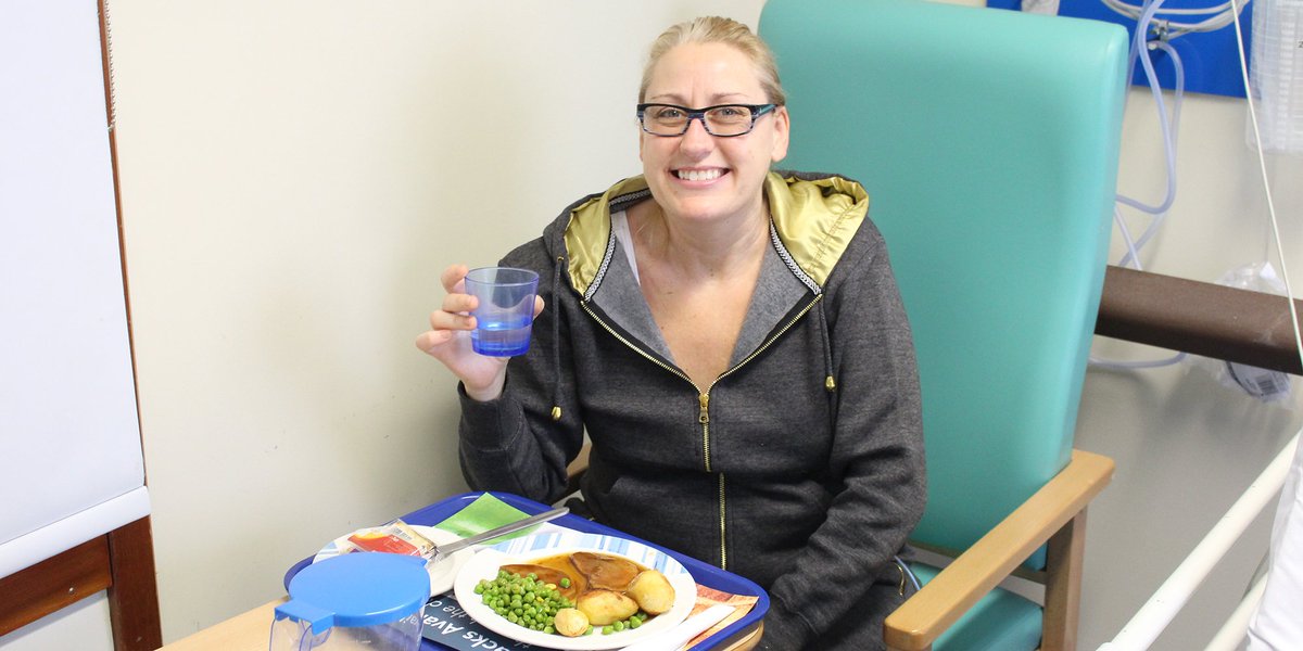 As part of the #KeepOnMoving campaign to combat hospital-associated deconditioning, nursing staff have been encouraging patients who are #fit2sit to get up out of bed at mealtimes.