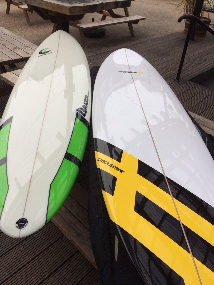 mikeyoungsurf's tweet photo. Test board day this weekend try out the latest Circle one models and soft boards from Softech .#escapesurfschool #FCS #Circleone #testboard https://t.co/hPRuvwwbHV