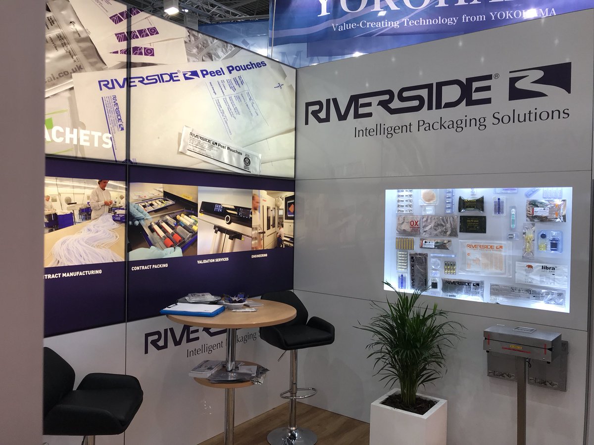 Alanwade12's tweet image. A great show here #COMPAMED2017 over in Hall 8a on stand K 38. A lot of interest for @RiversideMedPak in regards to bespoke peel pouches and contract packing opportunities