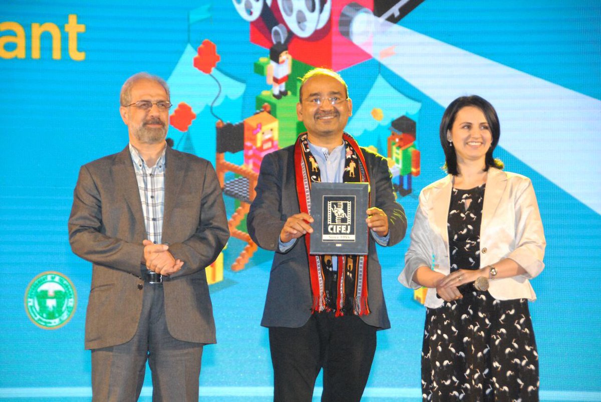 Dr_ShravanKumar's tweet photo. #CIFEJ Lifetime Achievement Award was given to @CFSINDIAORG and it was my privilege to receive the award at #ICFFI #GoldenElephantAwards #GoldenElephant #Hyderabad https://t.co/8ULD0tda6w