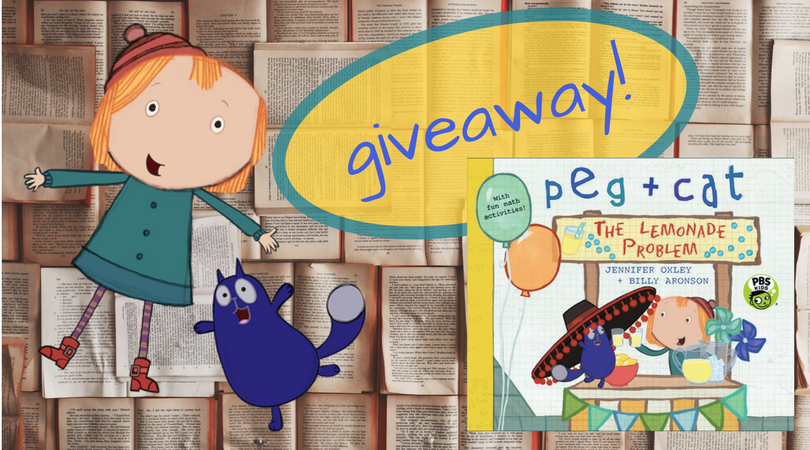 PegPlusCatTV's tweet photo. Sweet news, problem solvers! Today is #YoungReadersDay! Enter to win the TOTALLY AWESOME #PegPlusCat “The Lemonade Problem” book giveaway here: https://t.co/TPjvcsngih https://t.co/8WfyvFc8kh