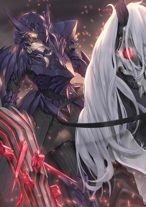 アルトリア・ペンドラゴン〔オルタ〕 ランサー
#FateGO #FGO  #女性キャラ版fateワンドロ 