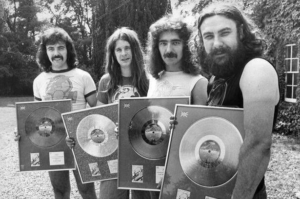 BlackSabbath's tweet image. with &apos;Technical Ecstasy&apos; album awards