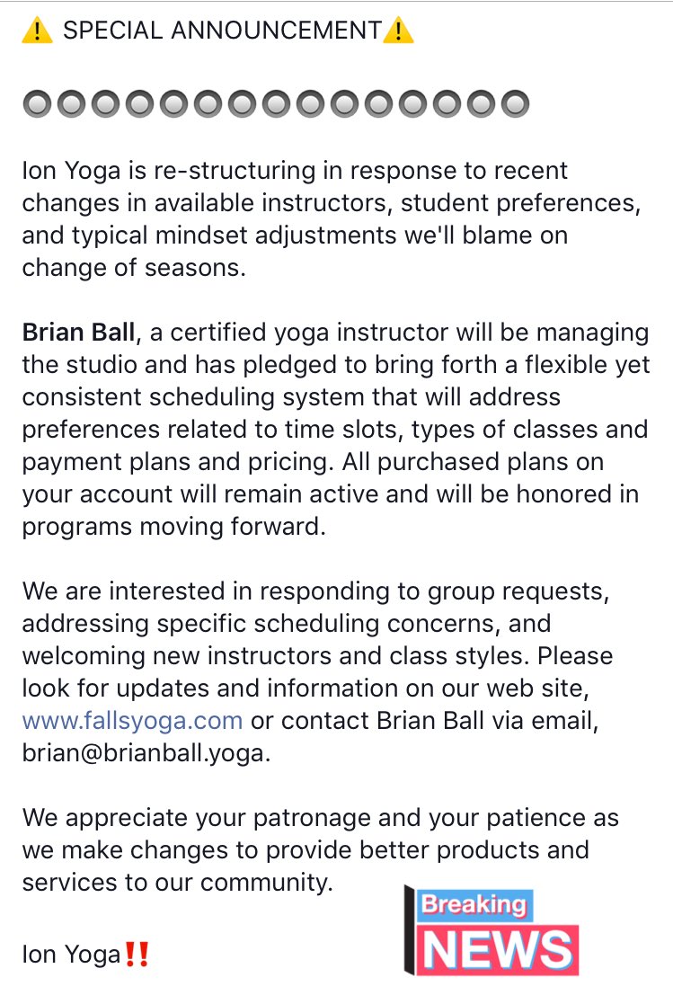 #please read our #special #Announcement