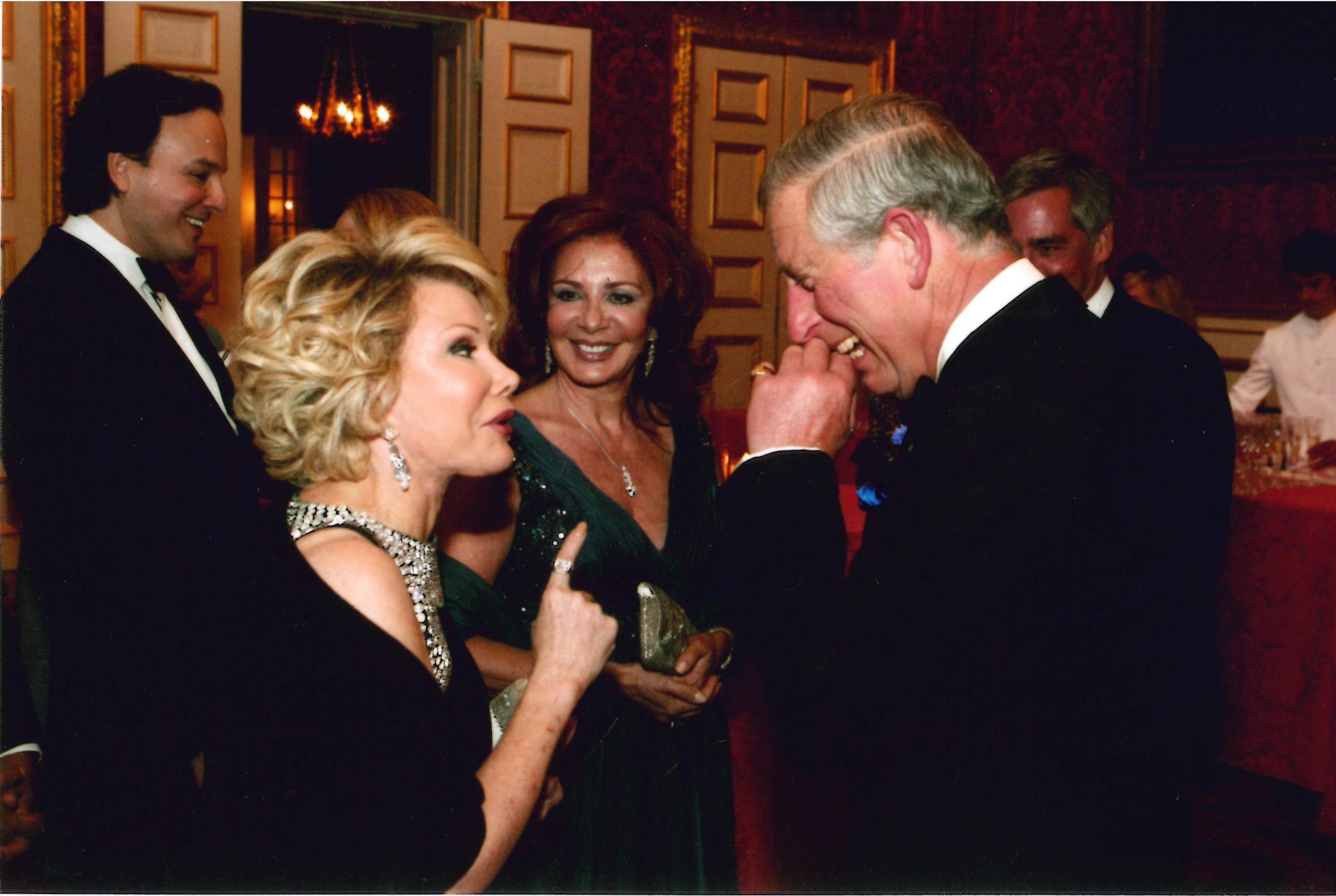 She could always make him laugh! Happy Birthday to Joan s good friend, HRH Prince Charles! 