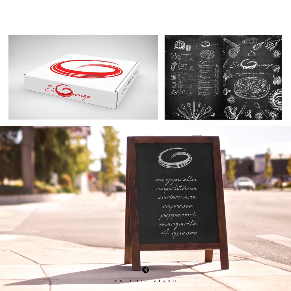 Z I N K O On Twitter Imagotipo Para El Garage Design Diseno