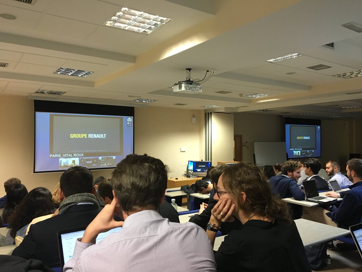 Live from Madrid, waiting for <a href="/TribunesESCP/">Tribunes ESCP</a> to launch Carlos Ghosn conference in Paris <a href="/Escpeurope/">ESCP Business School</a>