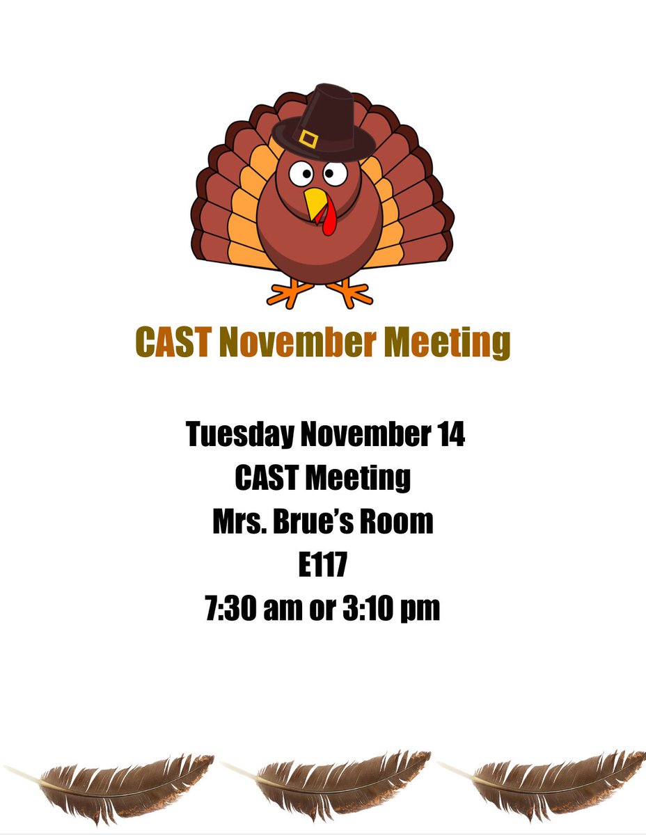 PCNCAST's tweet image. Meeting today after school