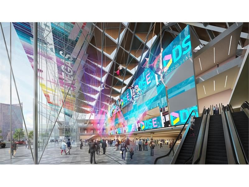 LVCVA's tweet photo. The @LVCVA Board approves tvsdesign / Design Las Vegas to create iconic design for the LVCC Expansion. For more conceptual photos, please visit: https://t.co/jCa7PMfkpS #ExpansionMeansBusiness https://t.co/mbLsQV2nPd