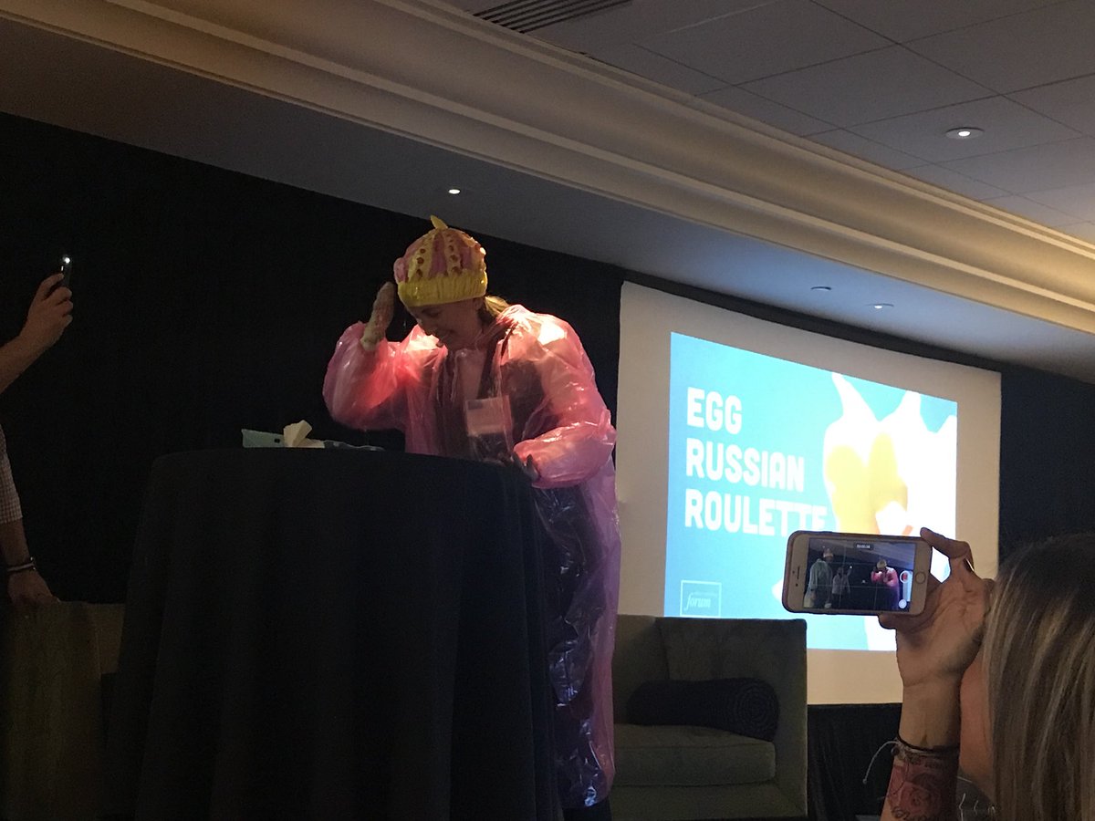 cmh2382's tweet photo. Ending today with Egg Russian Roulette! #yardimarktingforum https://t.co/hoqCLvJA0m