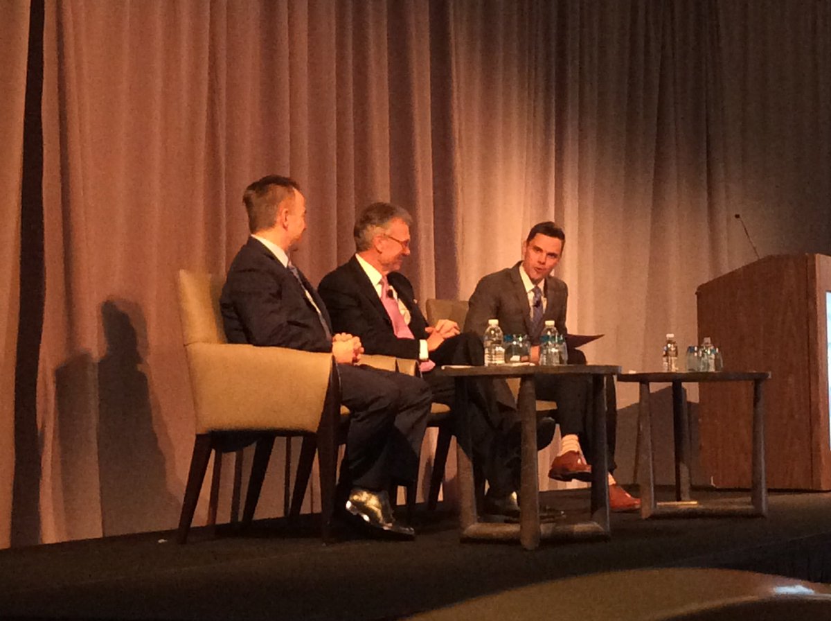 feddog's tweet photo. Tom Daschle and Mark McClellan discuss unprecedented cost and coverage issues facing US healthcare market in 2017 #BPC3 https://t.co/4qSzRF2kl0