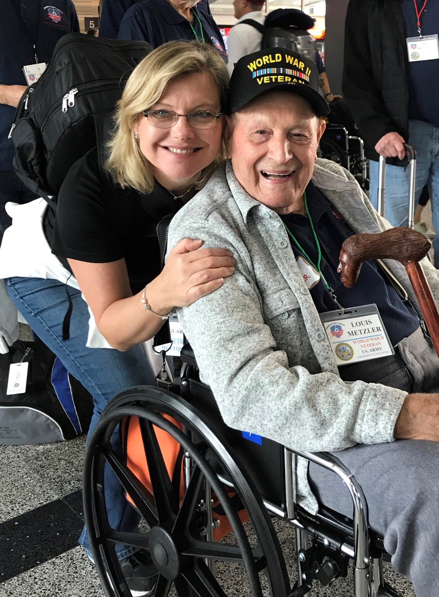 BaylorNursing's tweet image. In the spirit of Veterans Day 2017, LHSON commends Dr. Beth Hultquist on being chosen as the guardian to a 93-year-old World War II veteran for his Honor Flight to Washington, DC on November 10, 2017. baylor.edu/nursing/news.p…