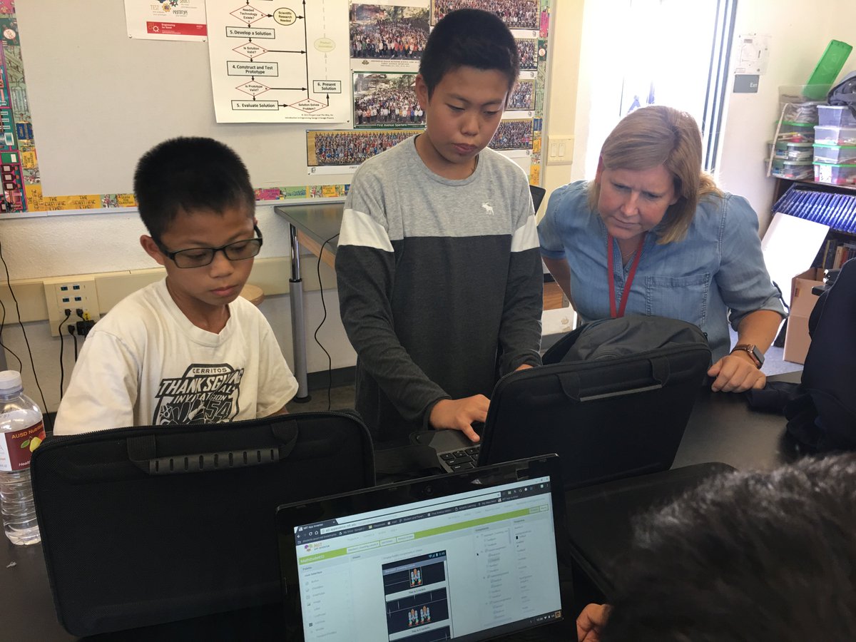 Thank you <a href="/moratoteach/">Jenn Mora</a> for coming by our Creative Engineering class and giving us some direction with our Android Apps! #Appsforkindergarteners