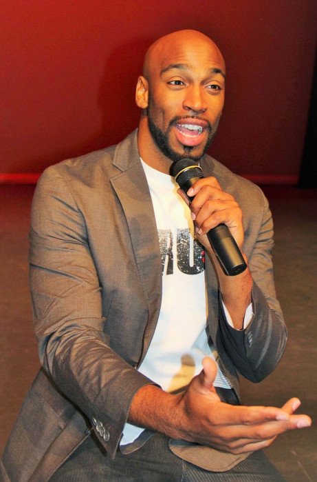 BloomsburgU's tweet photo. #NoHateWeek continues tonight with @ActorMonti promoting the importance of diversity and inclusion at 7 p.m., KUB Multipurpose. Join us! #SpeakerSeries #SenseOfCommunity https://t.co/MOHR9oHrfV