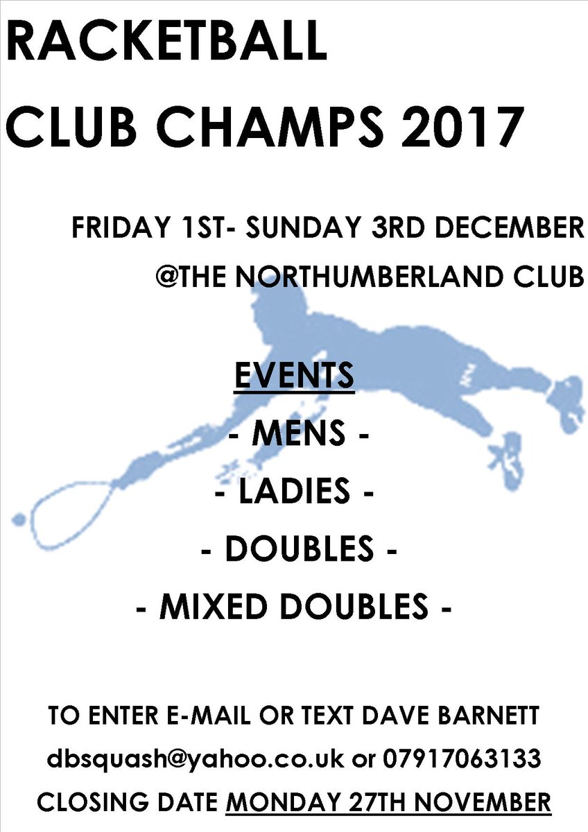N'land Club Squash tweet media