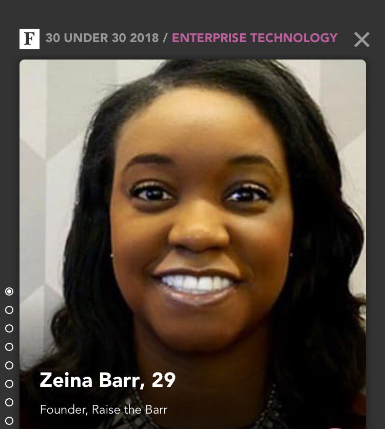 _raisethebarr_'s tweet photo. We are honored to learn that @forbes included our Founder in their 2018 class of #30under30 Enterprise technology! #forbes30under30 https://t.co/5pmjtnND0W