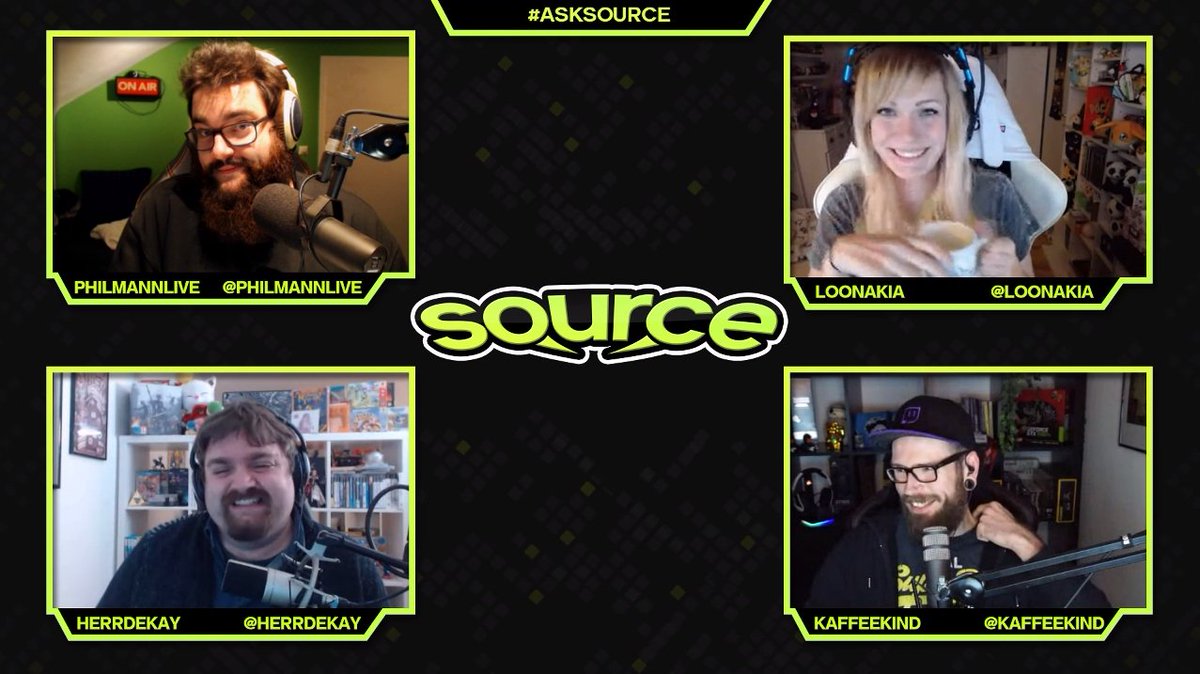 JustAskSource's tweet photo. Jetzt auch als Podcast auf https://t.co/QsXnYwiChf und in euren Podcatchern verfügbar:
#AskSource #6 - Wenn aus Vollpreisspielen eine Lootbox wird mit @Loonakia, @Kaffeekind, @PhilmannLive und unserem Gast @HerrDekay. https://t.co/Fr0oXlW3eM