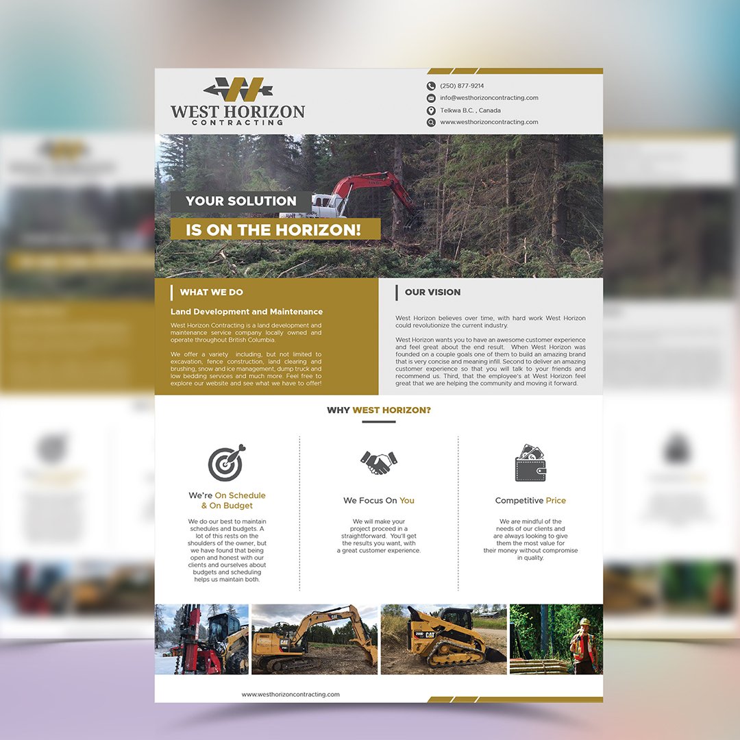 BrandmasterTeam's tweet image. West Horizon company resume for promoting services to potential clients.
#brandmaster #artist #digitalart #designer #creative #studio #artoftheday #graphicdesign