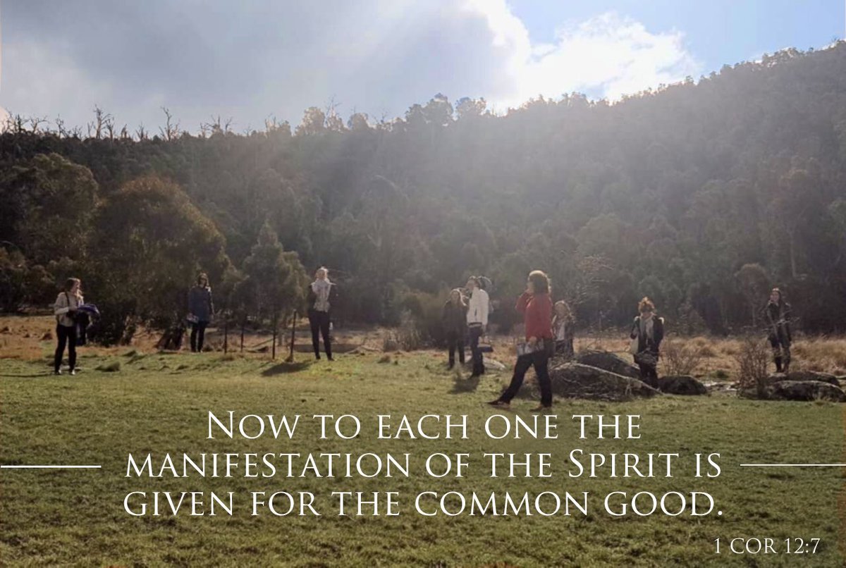 “Now to each one the manifestation of the Spirit is given for the common good” (1 Corinthians 12:7). He gives His people His presence for His purpose! Teaching on spiritual gifts continues this Sunday and in your groups! Missed a talk? Listen at redhill.org.au/podcast